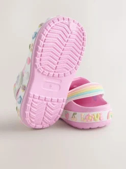 Clearance Next Standard Fit (F) Character Clogs Pink