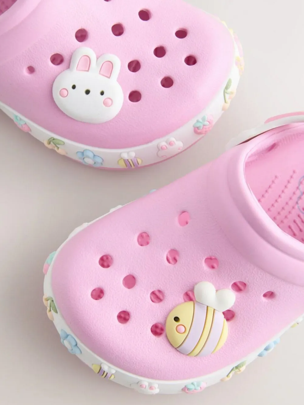 Clearance Next Standard Fit (F) Character Clogs Pink