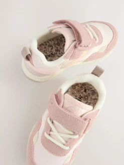 Next Standard Fit (F) Elastic Lace Touch Fasten Trainers^ Sneakers|Sneakers