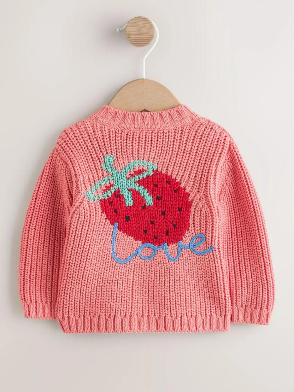 Next Baby Embroidered Back Cardigan (0mths-2yrs)^ Knitwear|Knitwear