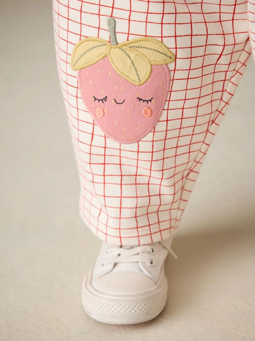Next Embellished Barrel Trousers (3mths-7yrs) Pink Strawberry