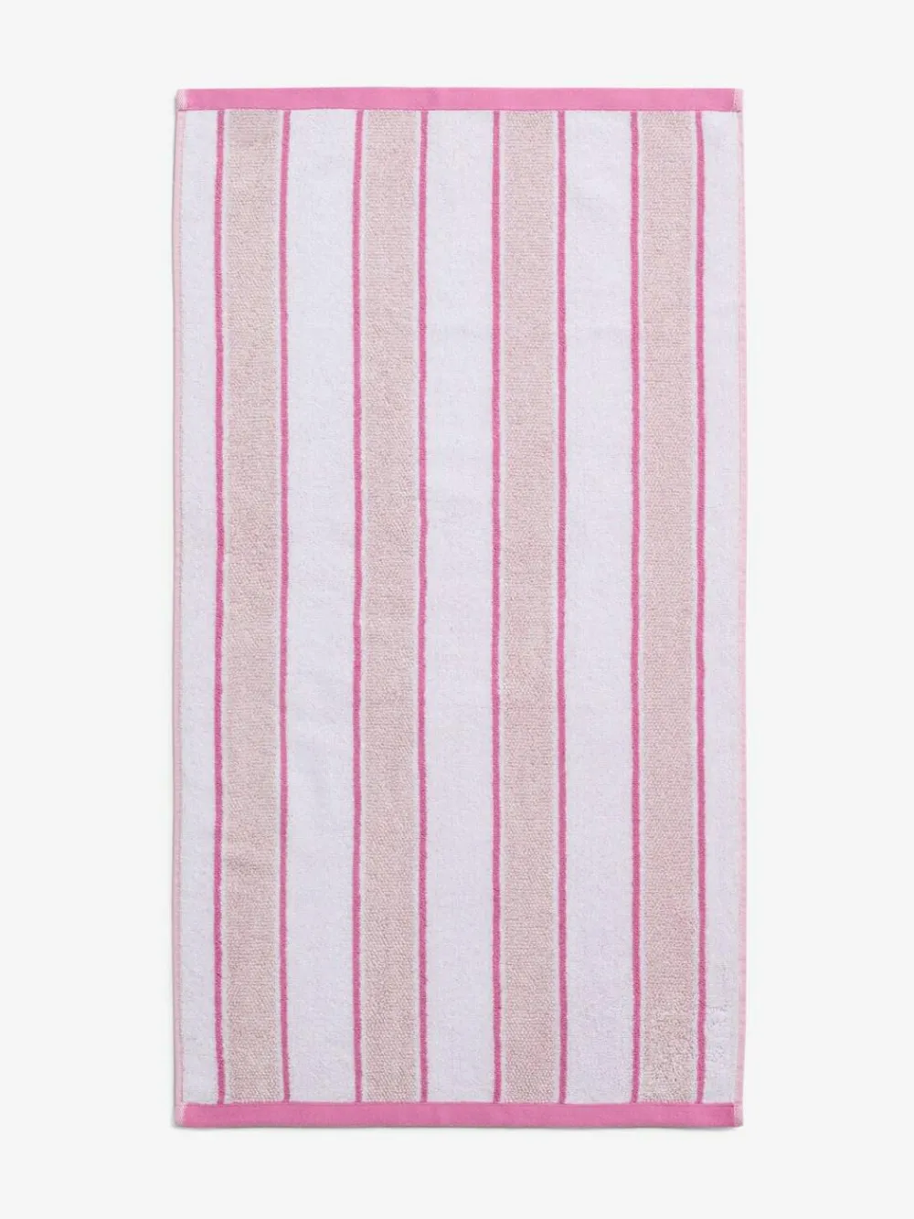 Next Pink Stripe Towel
