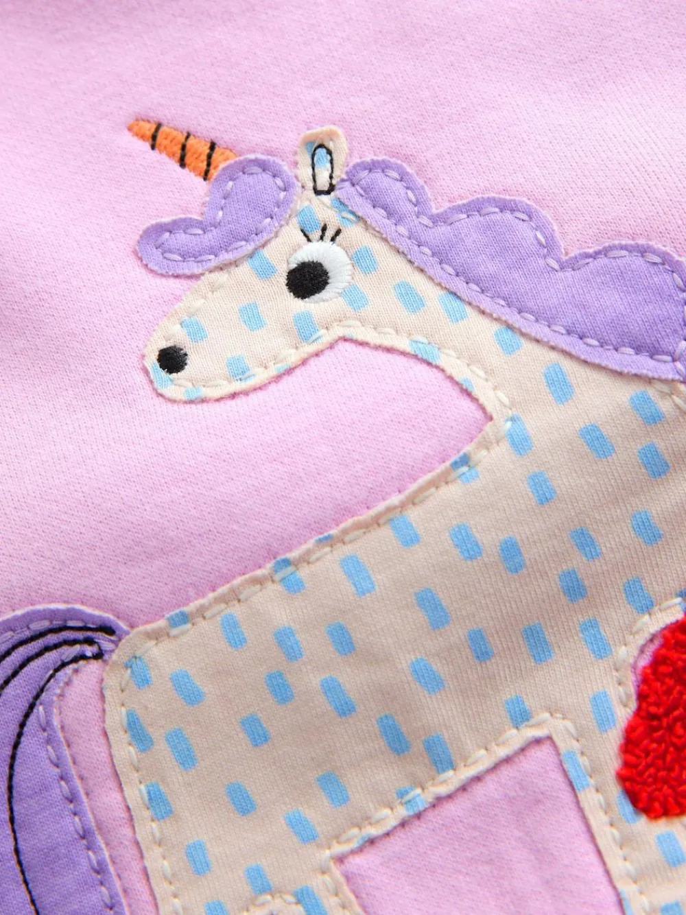 Sale Next Pink Stripe Unicorn Sweatshirt and Barrel Leg Joggers Set (3mths-7yrs)