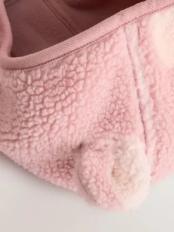 Next Pink Tonal Heart Printed Borg Baby Jacket (0-18mths)^ Baby Winter Clothing|Coats, Jackets & Pramsuits