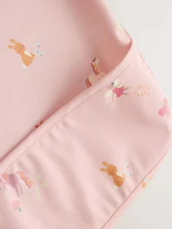 Next Pink Unicorn Fairies Weaning And Feeding Sleeved Bib^ Unisex|Bibs