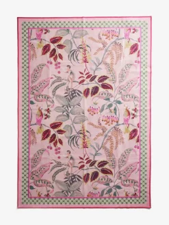 Online Next Pink Washable Exotic Monkey Floral Rug
