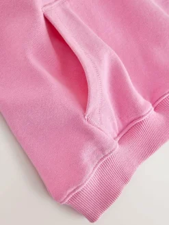 Clearance Next Pink Washed Flower Hoodie (3-16yrs)