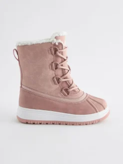 Next Pink Waterproof Thinsulate Lined Snowboots^ Boots