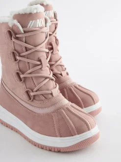 Next Pink Waterproof Thinsulate Lined Snowboots^ Boots