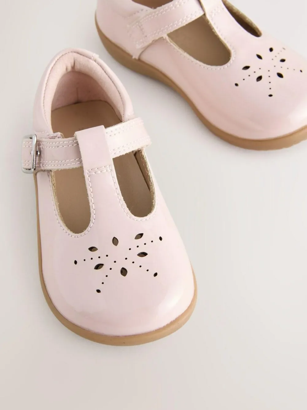 Next Wide Fit (G) First Walker T-Bar Touch Fastening Shoes^ Shoes|First Shoes