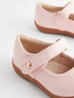 Next Wide Fit (G) First Walker Mary Jane Shoes^ First Shoes