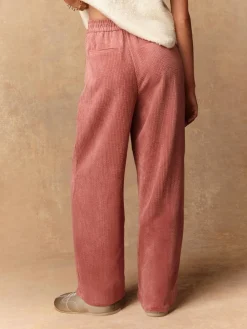 Outlet Next Pink Wide Leg Soft Cord Trousers