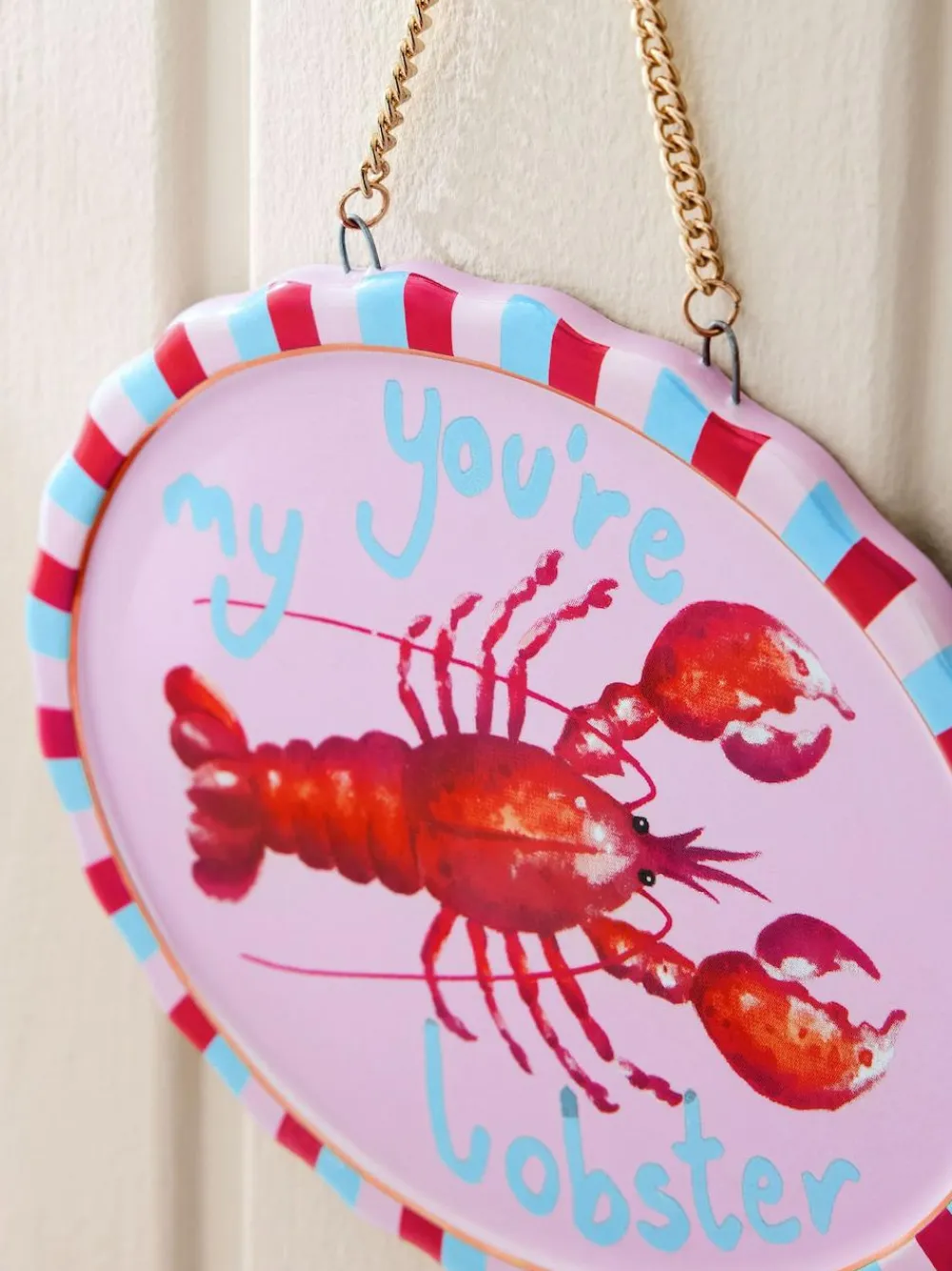 Next Pink Youre My Lobster Hanging Decoration^ Ornaments