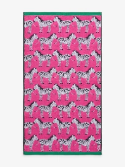 Discount Next Pink Zebra 100% Cotton Towels