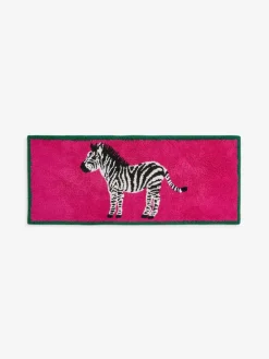 Next Pink Zebra Runner Bath 100% Cotton Bath Mat^ Towels & Bathmats