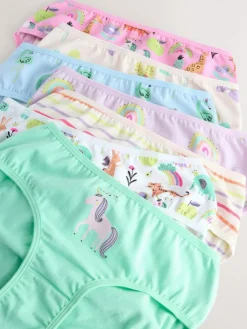 Clearance Next Pink/Blue Briefs 7 Pack (1.5-12yrs)