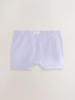 Next Pink/Blue Soft Touch Short Briefs 5 Pack (2-16yrs)^ Underwear
