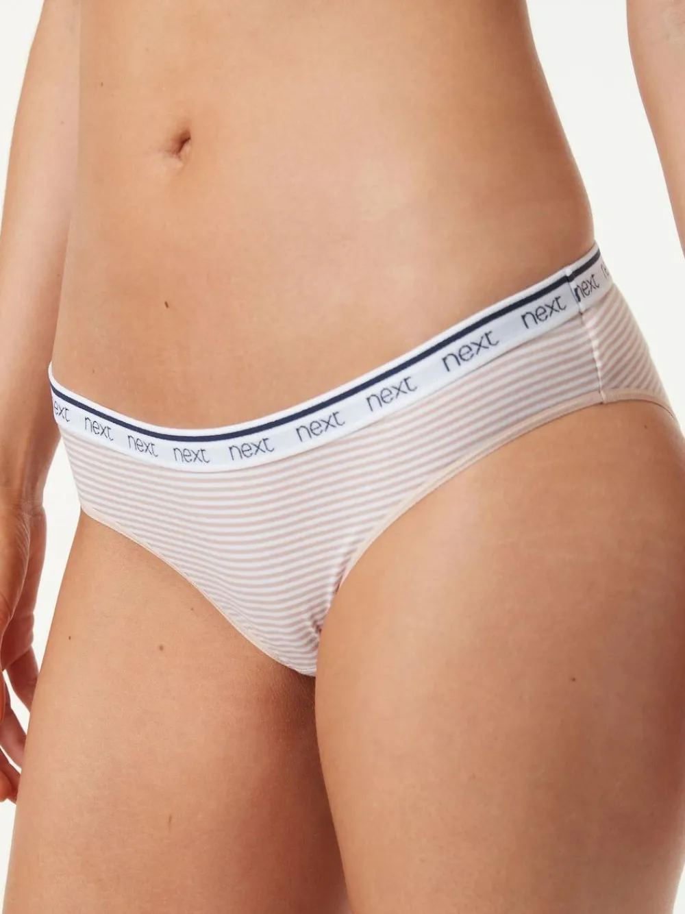 Next Bikini Cotton Logo Knickers 4 Pack^Women Panties|All Lingerie