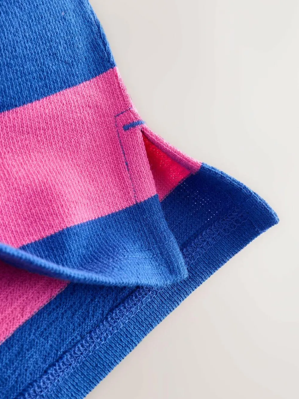 Sale Next Textured Long Sleeve Top (3-16yrs) Pink/Blue Stripe