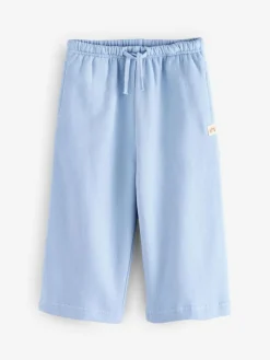 Discount Next Wide Leg Joggers 3 Pack (3mths-7yrs) Pink/Blue/Oatmeal