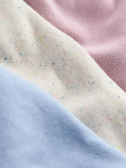 Discount Next Wide Leg Joggers 3 Pack (3mths-7yrs) Pink/Blue/Oatmeal