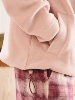 Next Half Zip Graphic Fleece^Women Loungewear|Coats & Jackets