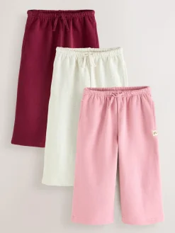 Next Wide Leg Joggers 3 Pack (3mths-7yrs)^ Pants & Leggings|Jeans & Joggers