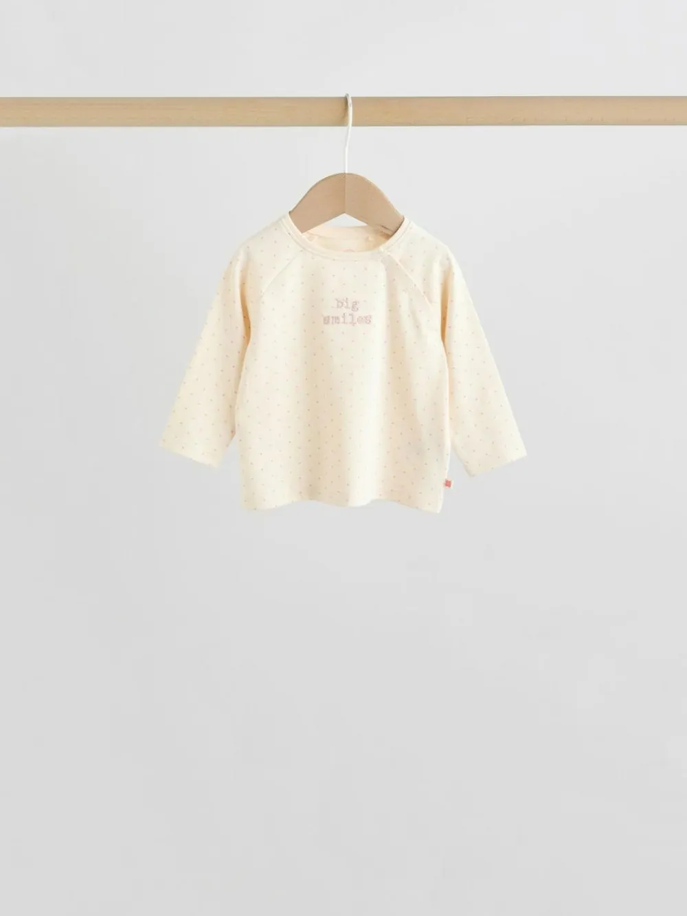 Next Pink/Cream Flower Baby Long Sleeve Top and Leggings Set 8 Piece (0mths-2yrs)^ Sets & Co-Ords|Sets & Co-Ords