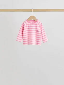 Next Pink/Cream Flower Baby Long Sleeve Top and Leggings Set 8 Piece (0mths-2yrs)^ Sets & Co-Ords|Sets & Co-Ords