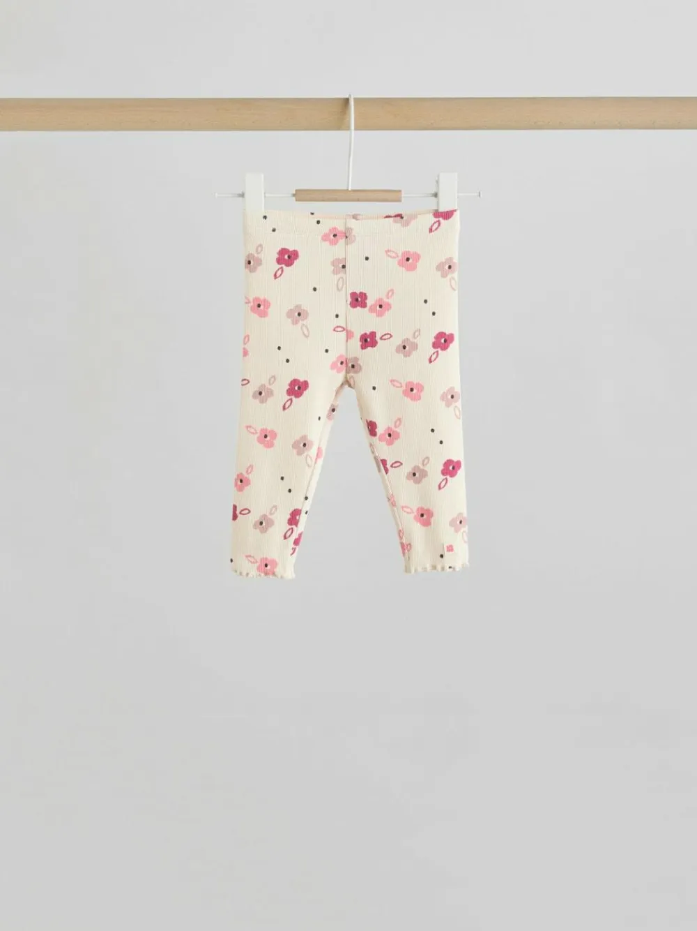 Next Pink/Cream Flower Baby Long Sleeve Top and Leggings Set 8 Piece (0mths-2yrs)^ Sets & Co-Ords|Sets & Co-Ords