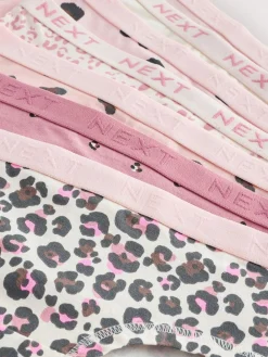 New Next Pink/Cream Hipsters Briefs 7 Pack (2-16yrs)