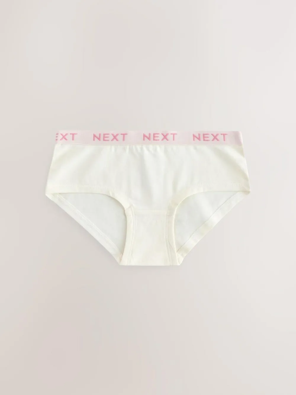 New Next Pink/Cream Hipsters Briefs 7 Pack (2-16yrs)