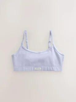 Next Pink/Cream Soft Touch Strappy Crop Top (5-16yrs)^ Bras & Crop Tops