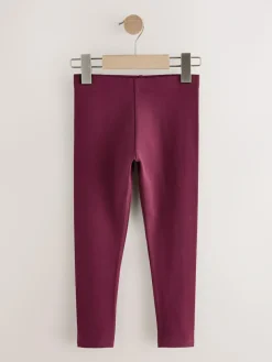 Next Pink/Lilac/Berry Regular Fit Leggings 3 Pack (3-16yrs)^ Pants & Leggings|Pants & Leggings