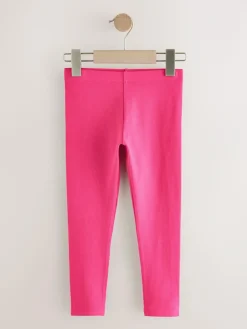 Next Pink/Lilac/Berry Regular Fit Leggings 3 Pack (3-16yrs)^ Pants & Leggings|Pants & Leggings