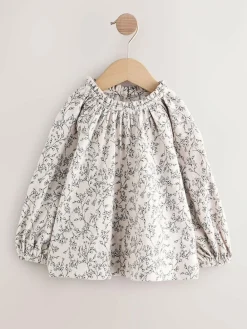 Next Long Sleeve Embroidered Tops (3mths-7yrs)^ T-Shirts