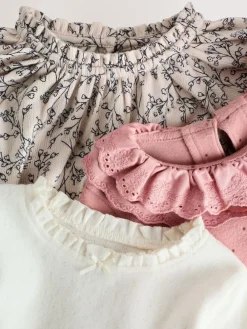 Next Long Sleeve Embroidered Tops (3mths-7yrs)^ T-Shirts