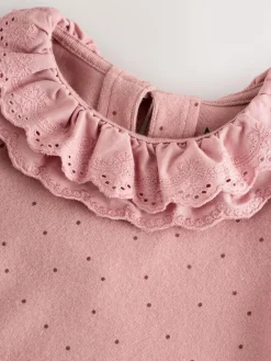 Next Long Sleeve Embroidered Tops (3mths-7yrs)^ T-Shirts