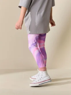 Hot Next Pink/Purple Swirl Leggings (3-16yrs)