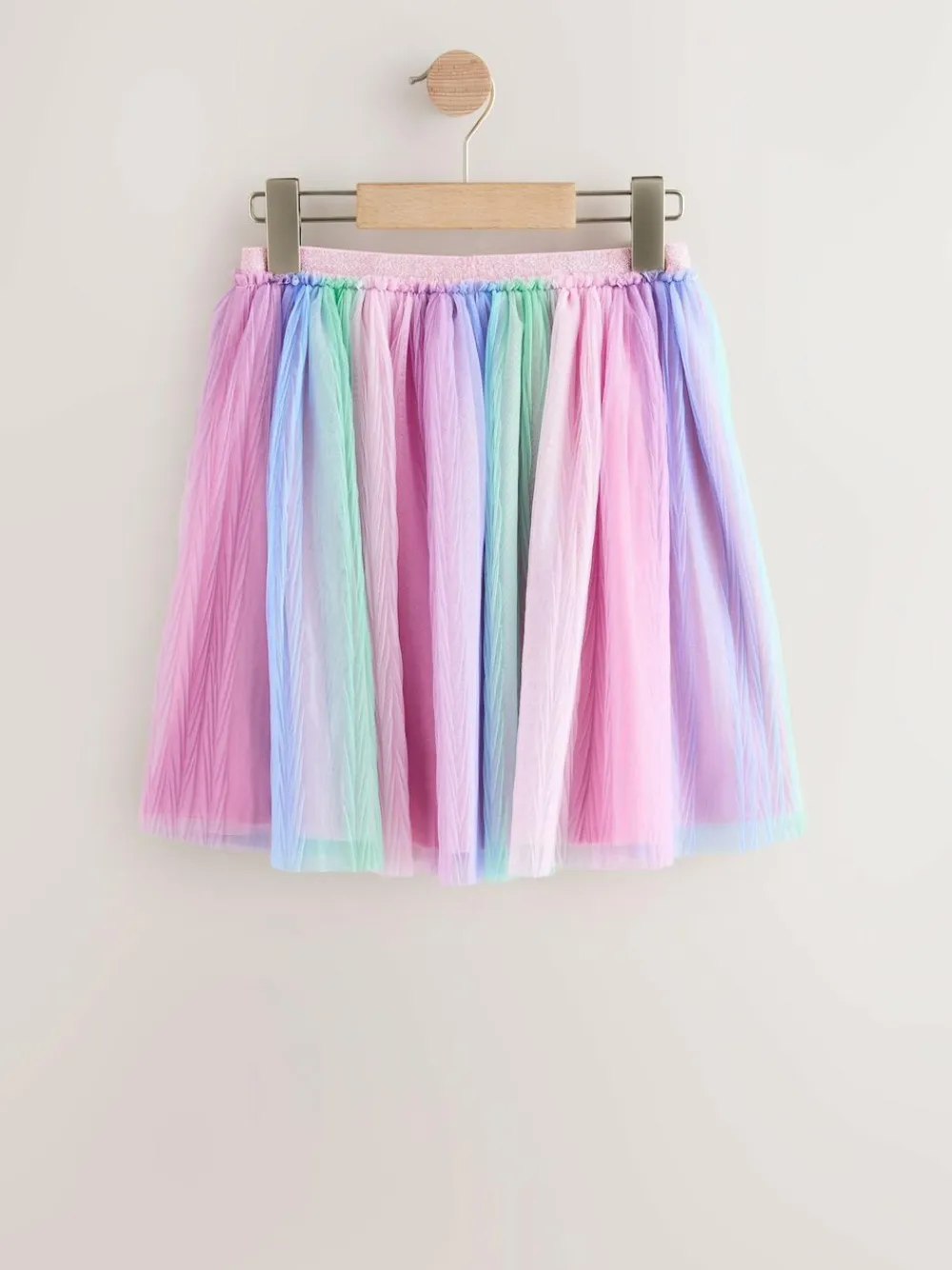 Sale Next Pull On Mesh Skirt (3-16yrs) Pink/Rainbow