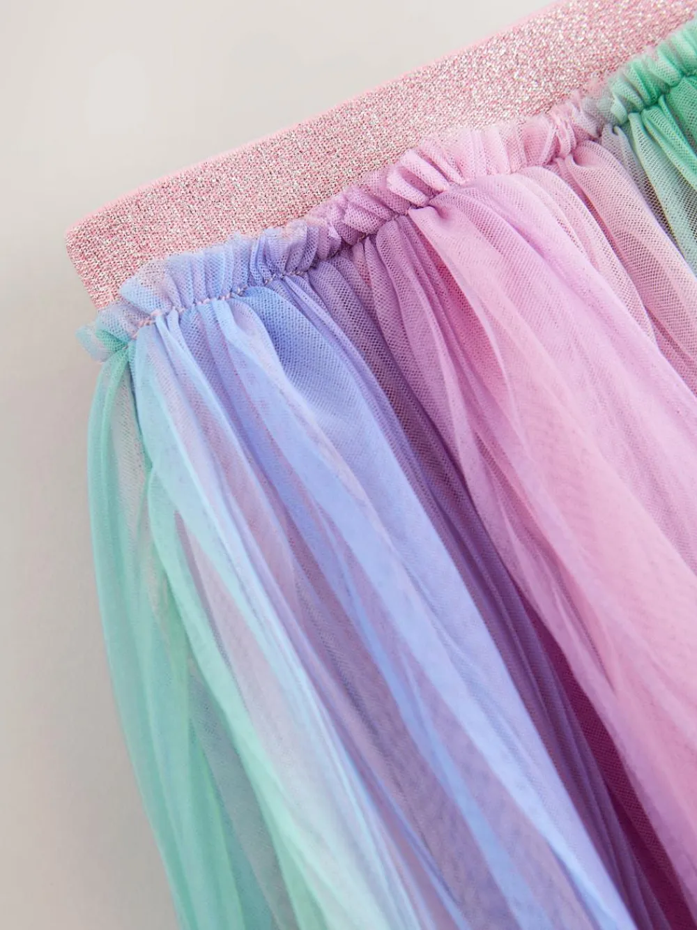 Sale Next Pull On Mesh Skirt (3-16yrs) Pink/Rainbow