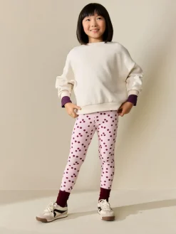 Sale Next Pink/Red Spot Leggings (3-16yrs)