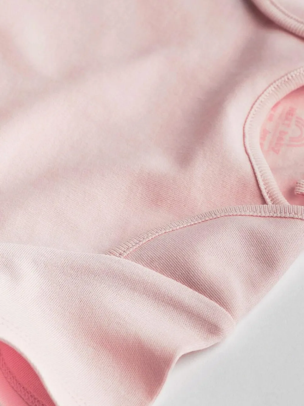 Next Pink/White 5 Pack Essential Short Sleeve Baby Bodysuits^ Bodysuits & Vests|Vests