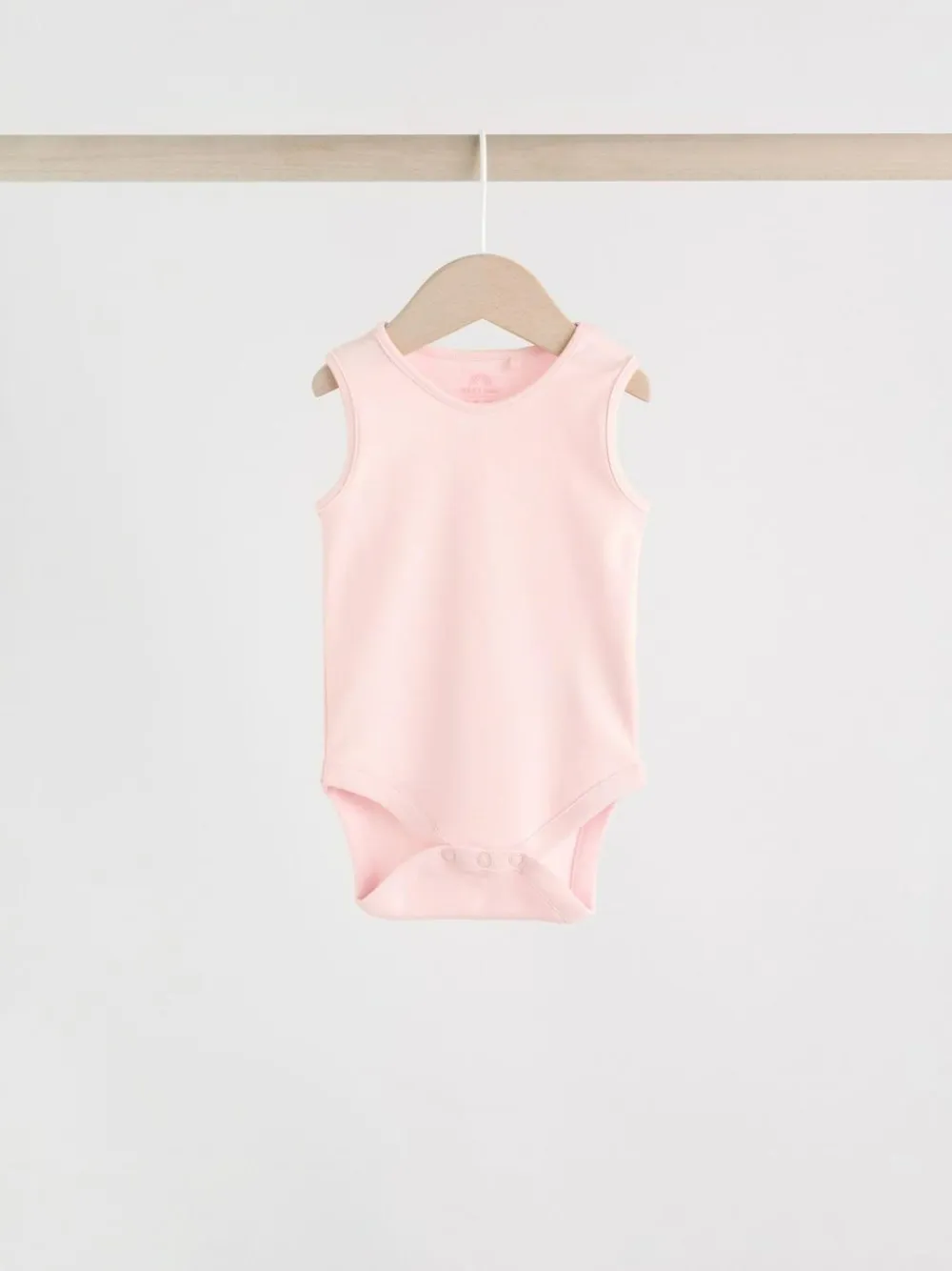 Next Pink/White 5 Pack Essential Vest Baby Bodysuits^ Bodysuits & Vests|Vests