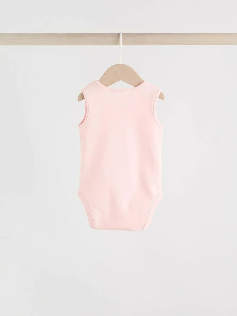 Next Pink/White 5 Pack Essential Vest Baby Bodysuits^ Bodysuits & Vests|Vests