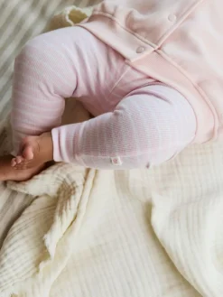 Next Pink/White Baby Jacket, Top and Leggings Set 3 Piece (0mths-2yrs)^ Sets & Coords