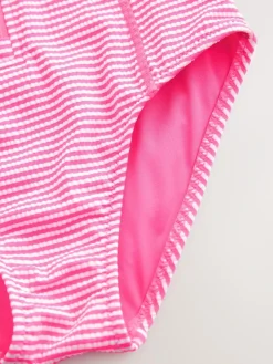 Next Textured Long Sleeve Sunsafe Swimsuit (3-16yrs)^ Swimwear