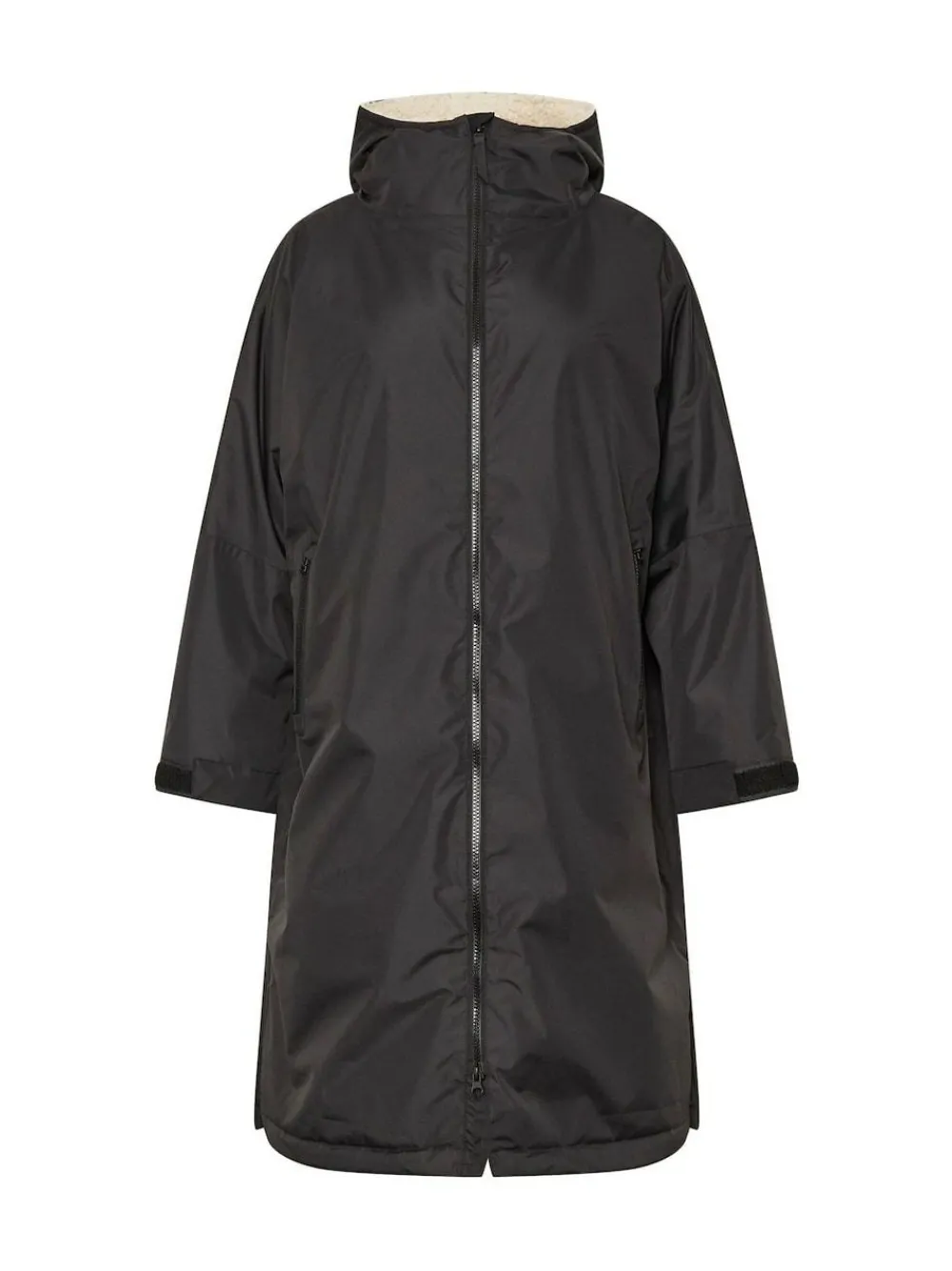 Sale PixieGirl Petite Black Fleece Lined Changing Robe