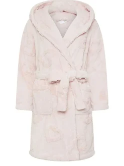 Discount PixieGirl Petite Pink Short Hooded Robe