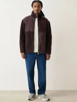 Next Cord Block Zip Through Funnel Fleece^ Sweatshirts & Hoodies|Sweatshirts & Hoodies